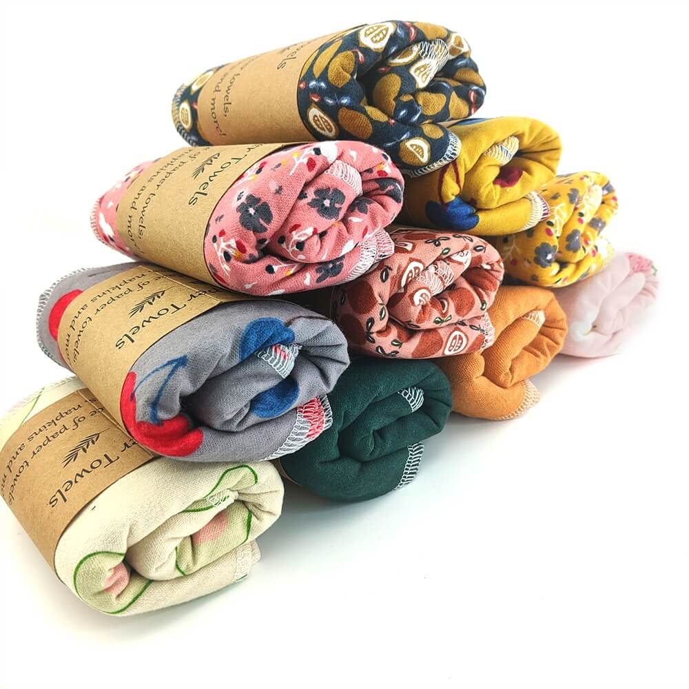 rouleaux essuie-tout lavables