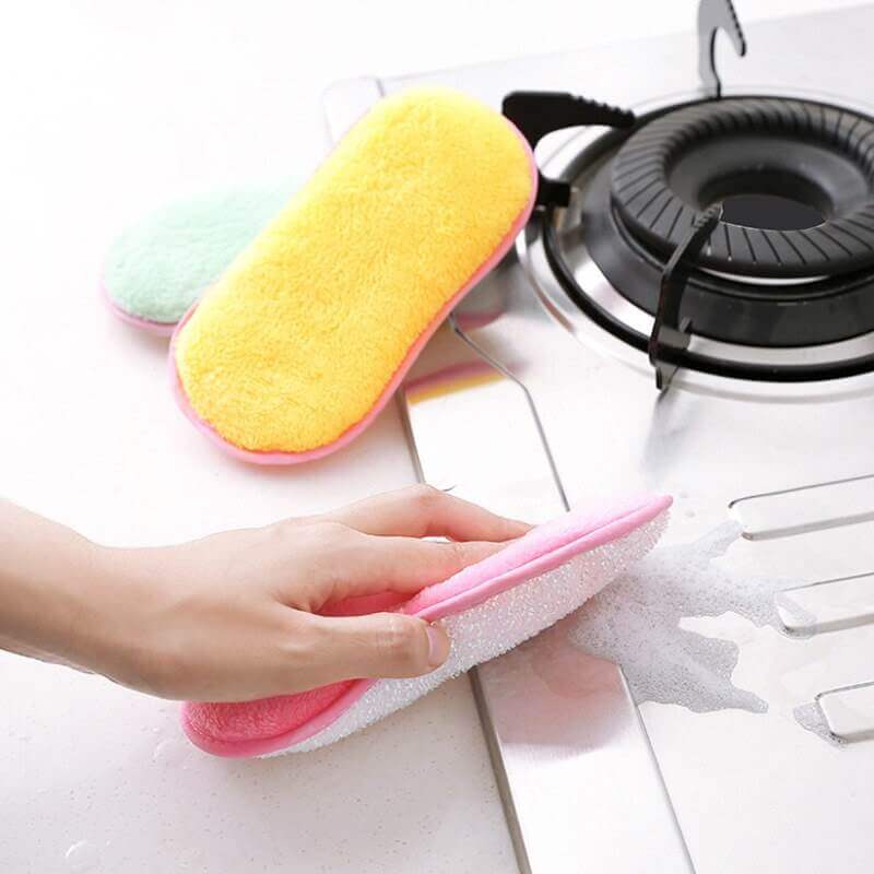 éponge lavable pour faire le menage