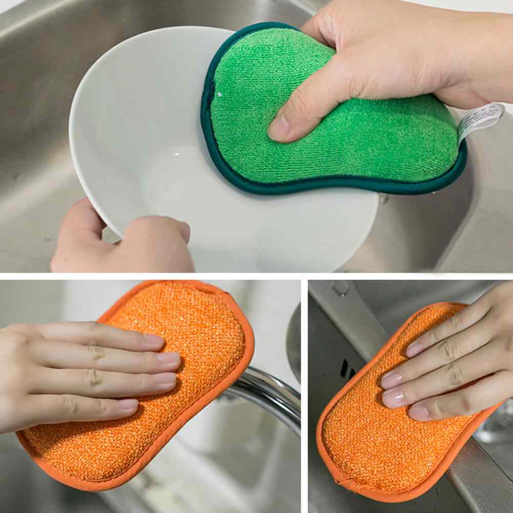 Éponges microfibre lavables en lot