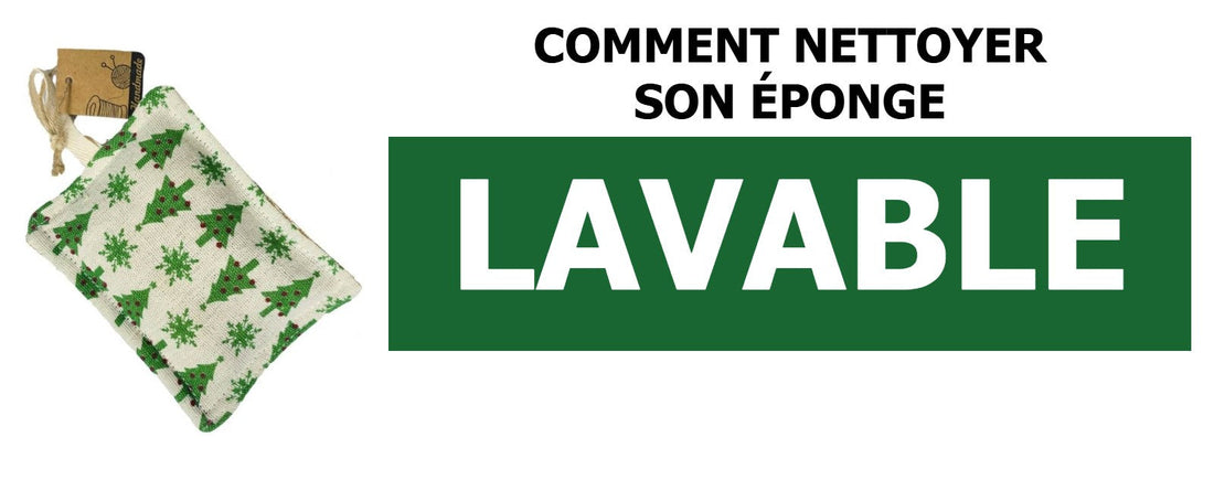 Comment nettoyer son éponge lavable