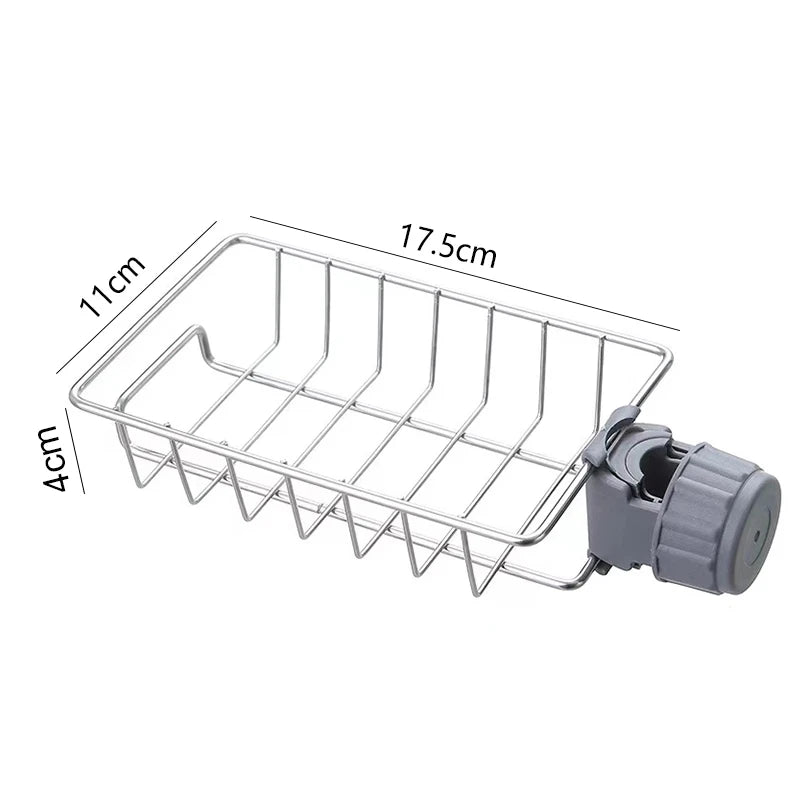 Porte-éponge pour robinet, modèle simple