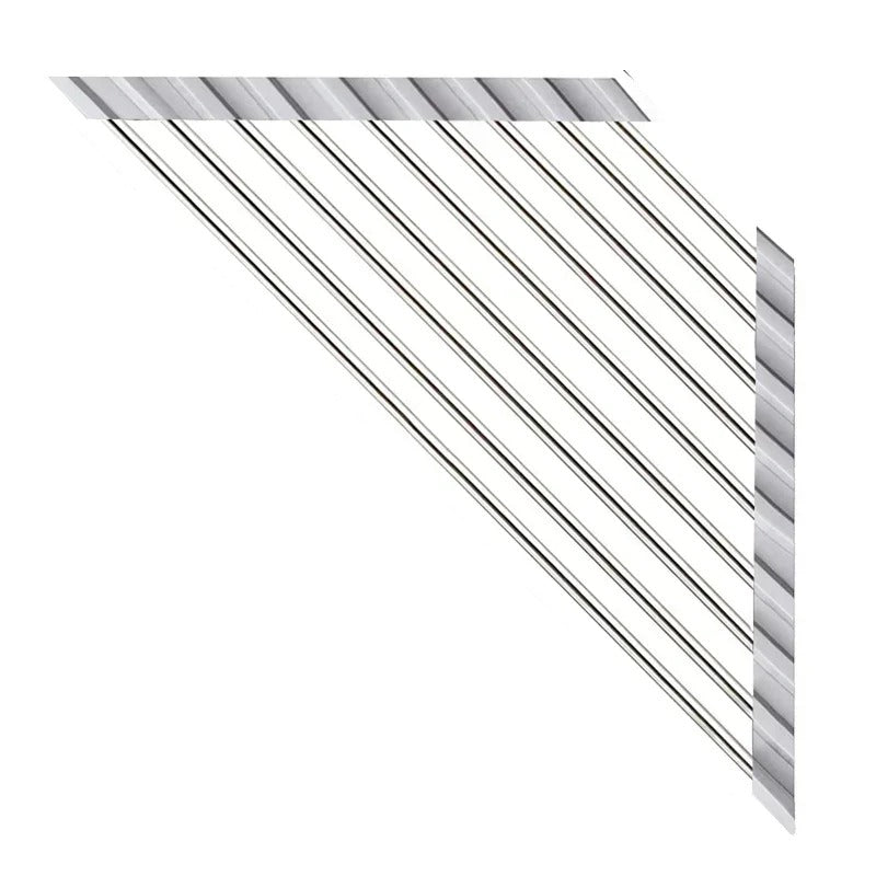 Égouttoir d'angle pour évier en acier inoxydable