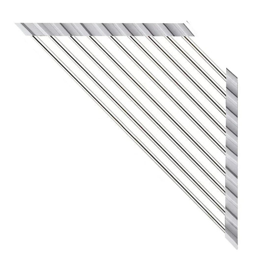 Égouttoir d'angle pour évier en acier inoxydable