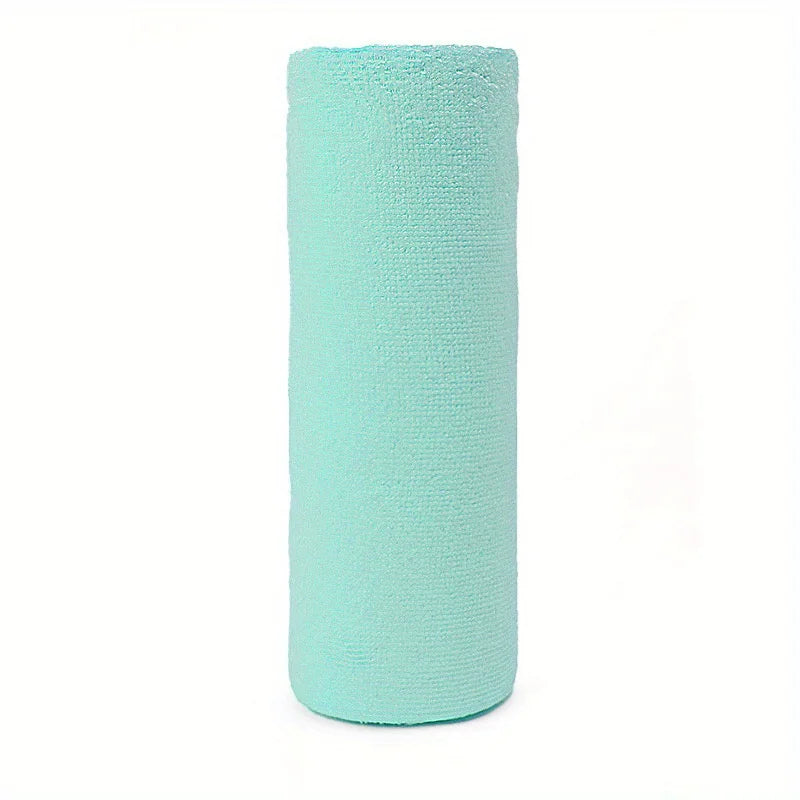 Essuie-tout microfibre en rouleau, bleu