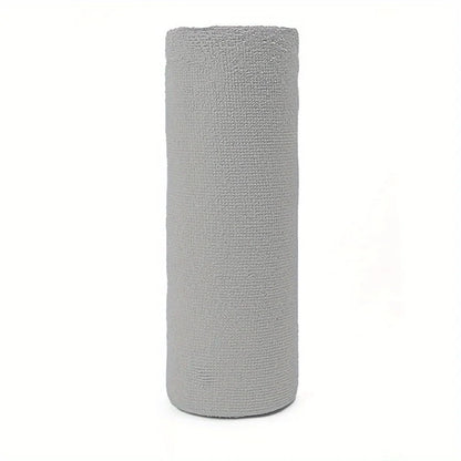 Essuie-tout microfibre en rouleau, gris