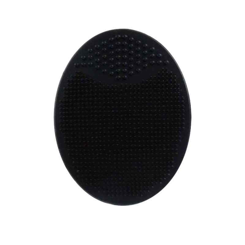 Éponge silicone pour le visage et le corps, coloris noir
