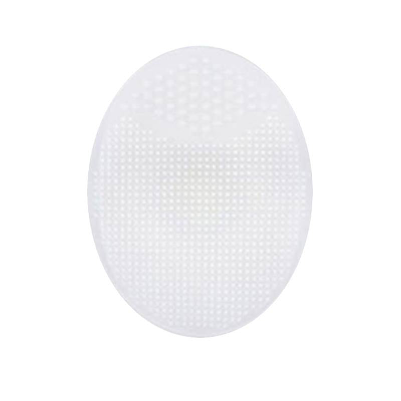 Éponge silicone pour le visage et le corps, coloris blanc