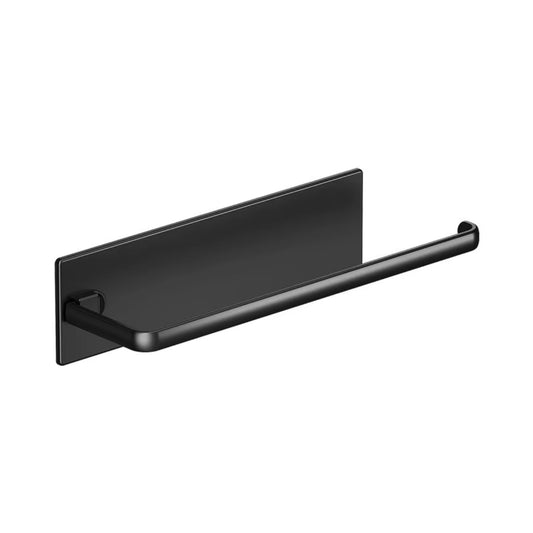 Porte essuie-tout magnétique noir sur fond blanc
