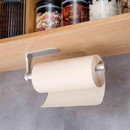 Kit cuisine zéro déchet, porte sopalin argenté vue 2