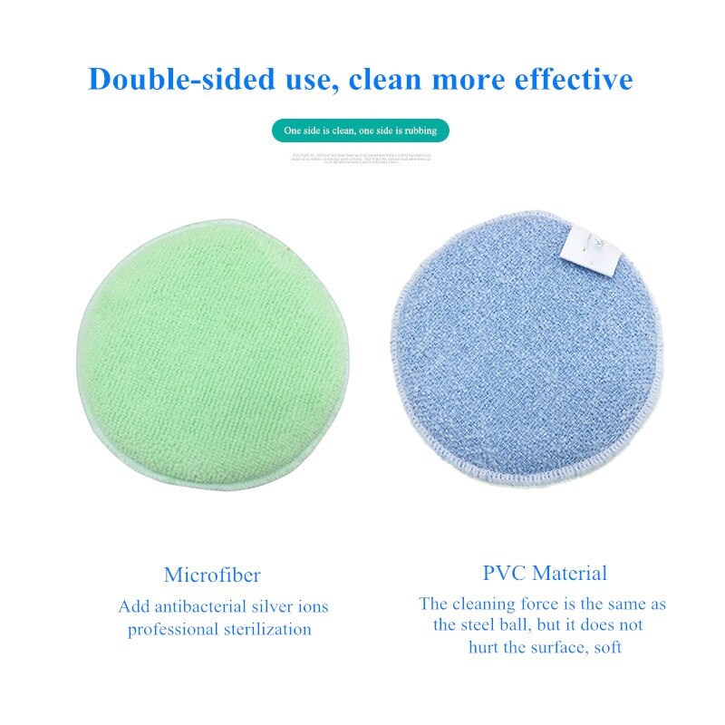 Capt Hygiene - Eponge microfibre lavable toutes surfaces