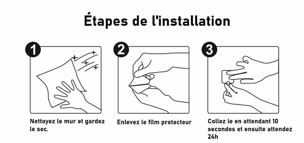 instructions installation porte essuie-tout sans percer