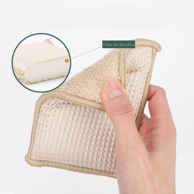 Éponge Lavable Double Face - Essuie-Tout-Lavable