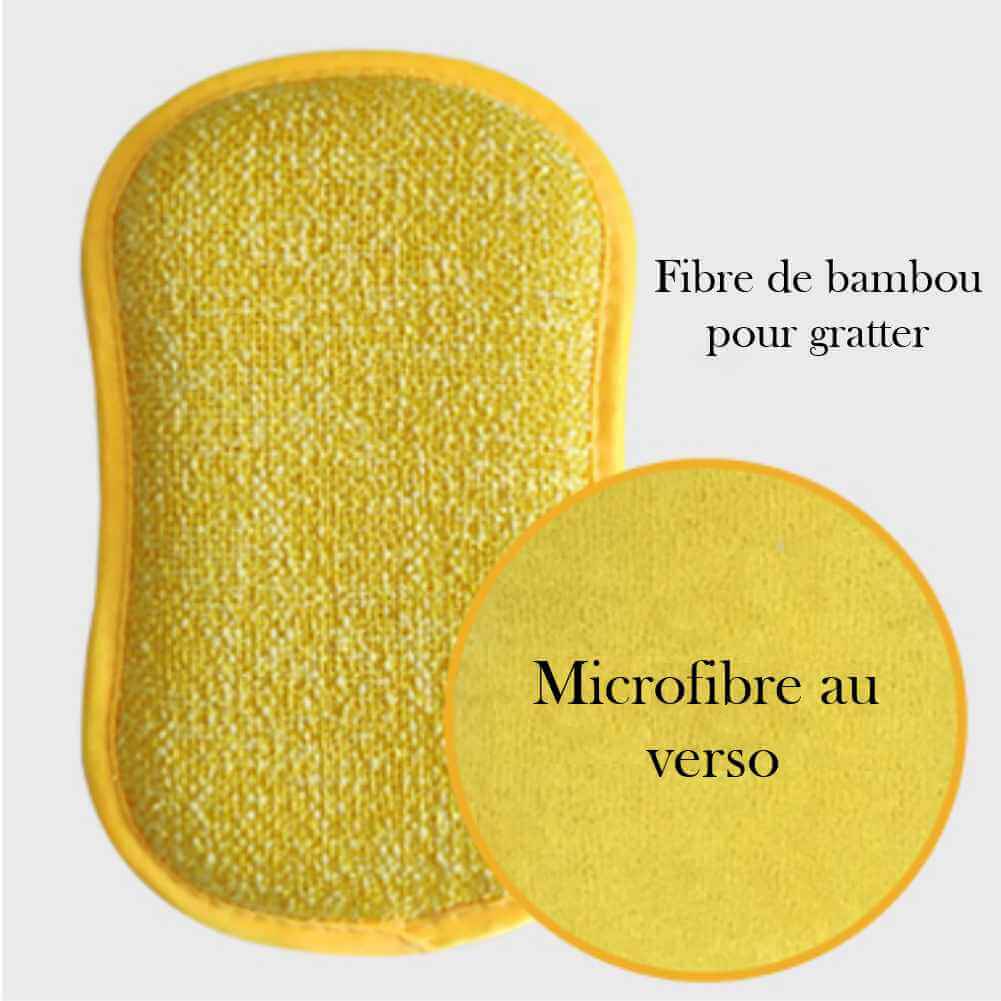 Éponge Lavable Microfibre - Essuie-Tout-Lavable