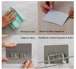 fixation porte essuie-tout sans percer